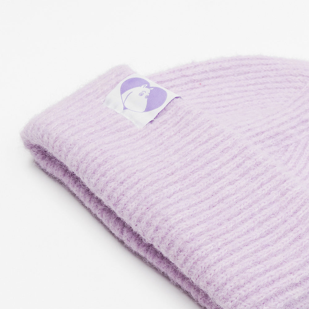Moomintroll Love Fluffy Chunky Beanie Violet