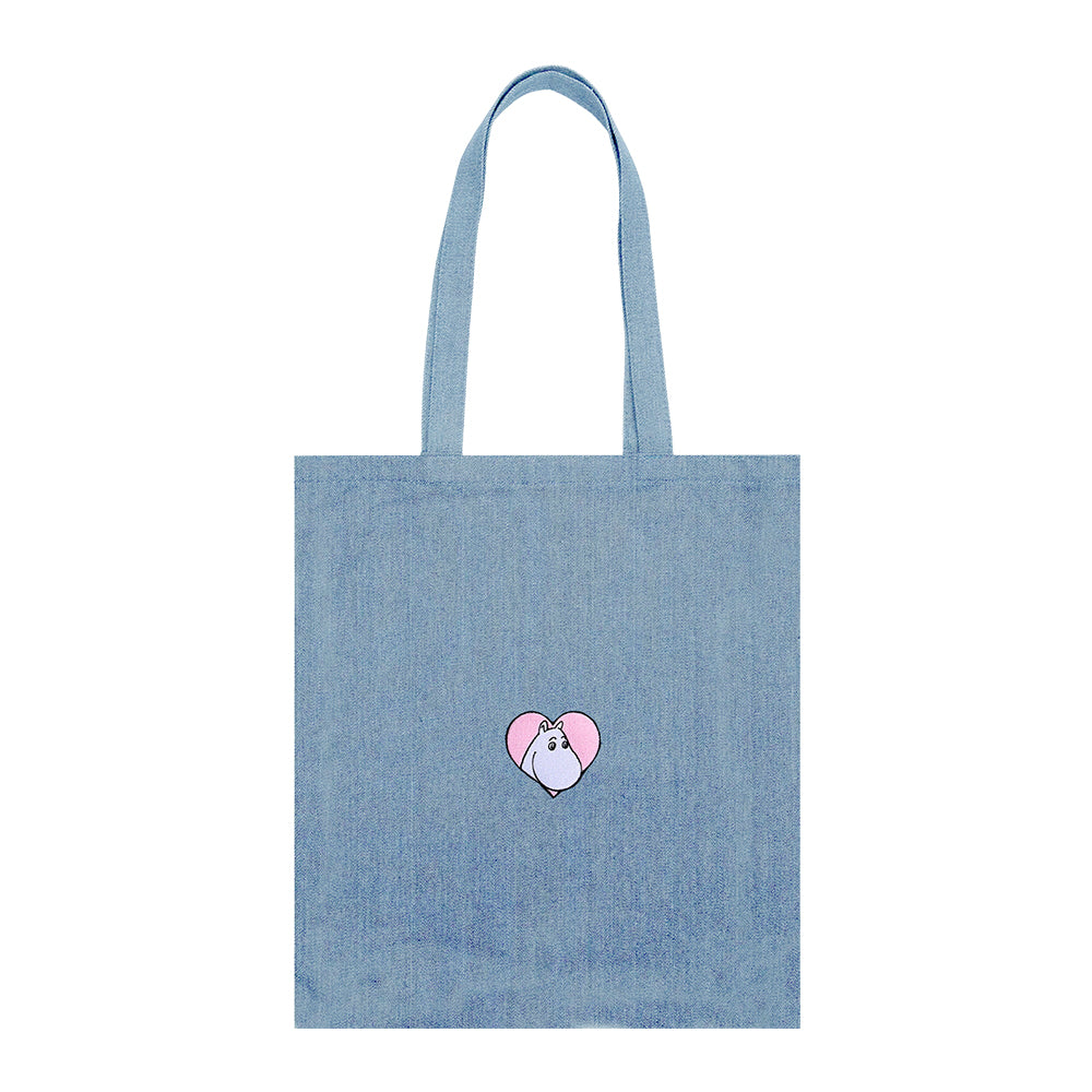 Moomin Love Tote Bag Blue - The Official Moomin Shop