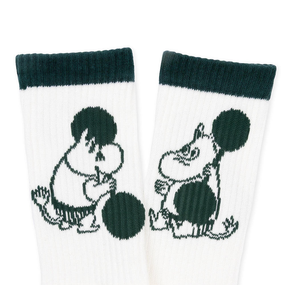 Moomintroll Exercising Active Socks 40-45 White
