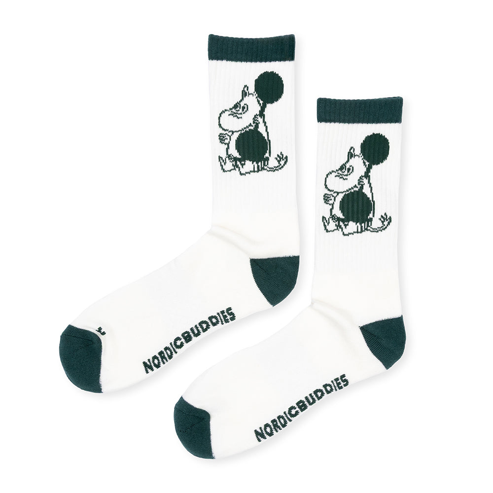 Moomintroll Exercising Active Socks 40-45 White