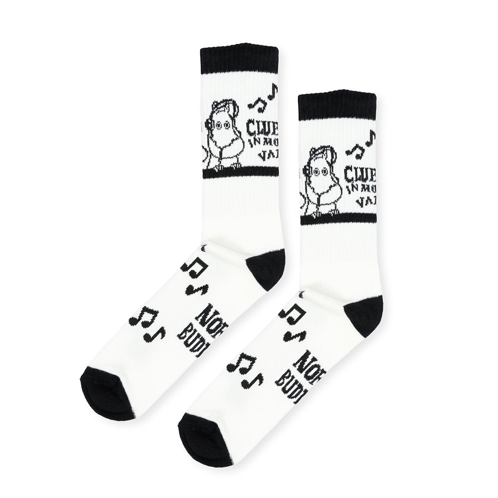 Moomin Club Life Active Socks 40-45 B&amp;W