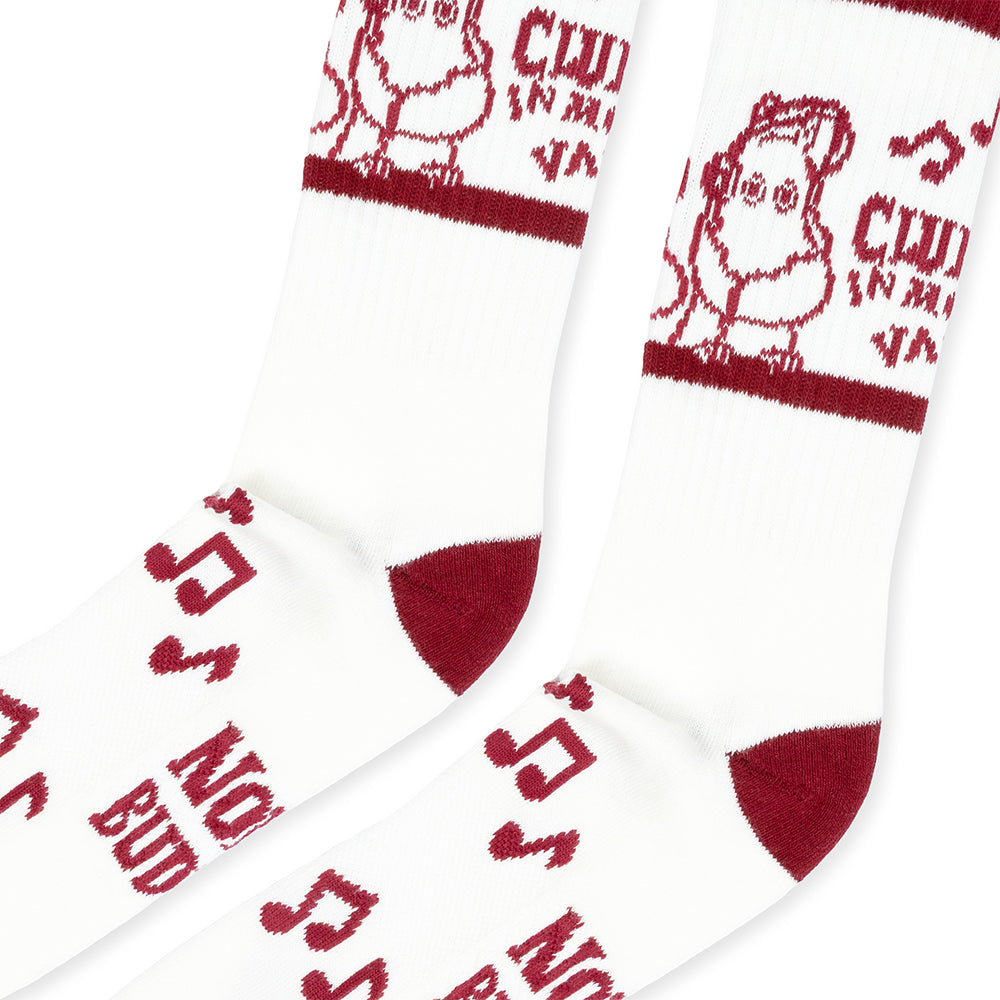 Moomin Club Life Active Socks 40-45 Red