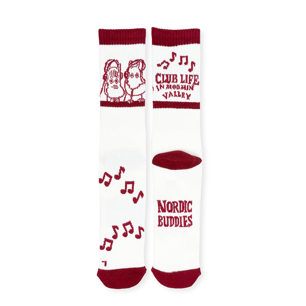 Moomin Club Life Active Socks 40-45 Red