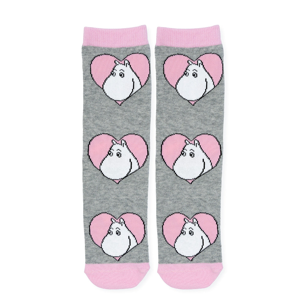 Moomintroll Love 36-42 Socks Grey