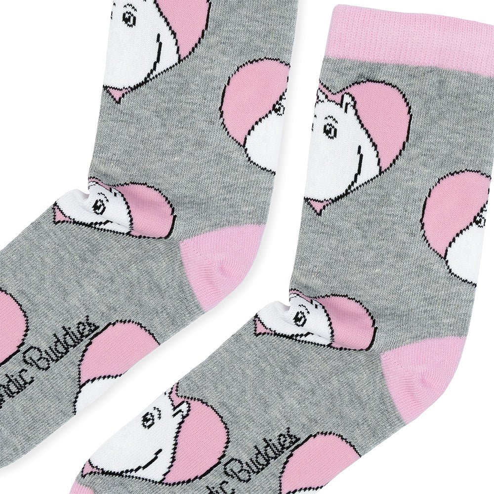 Moomintroll Love 36-42 Socks Grey