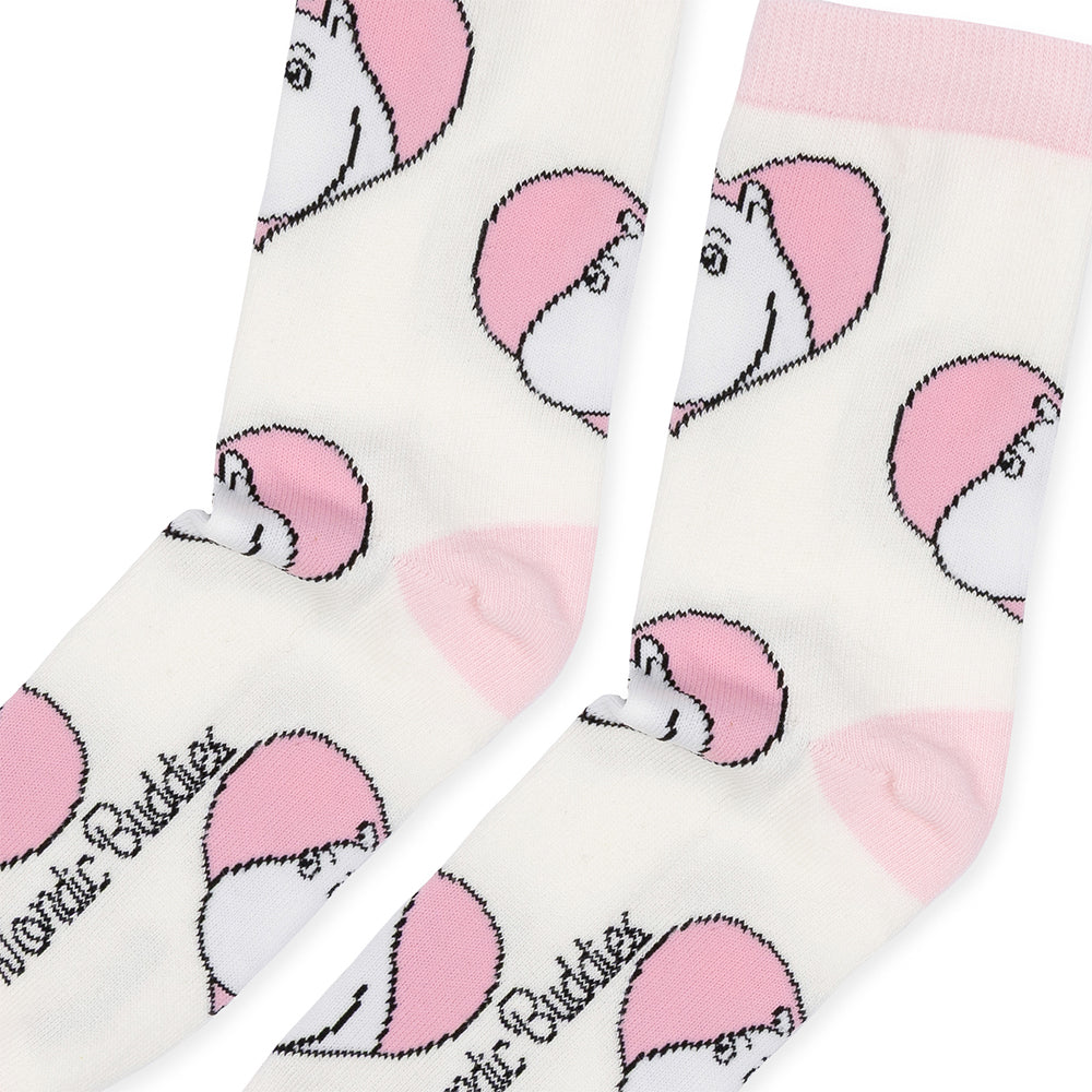 Moomintroll Love 36-42 Socks White
