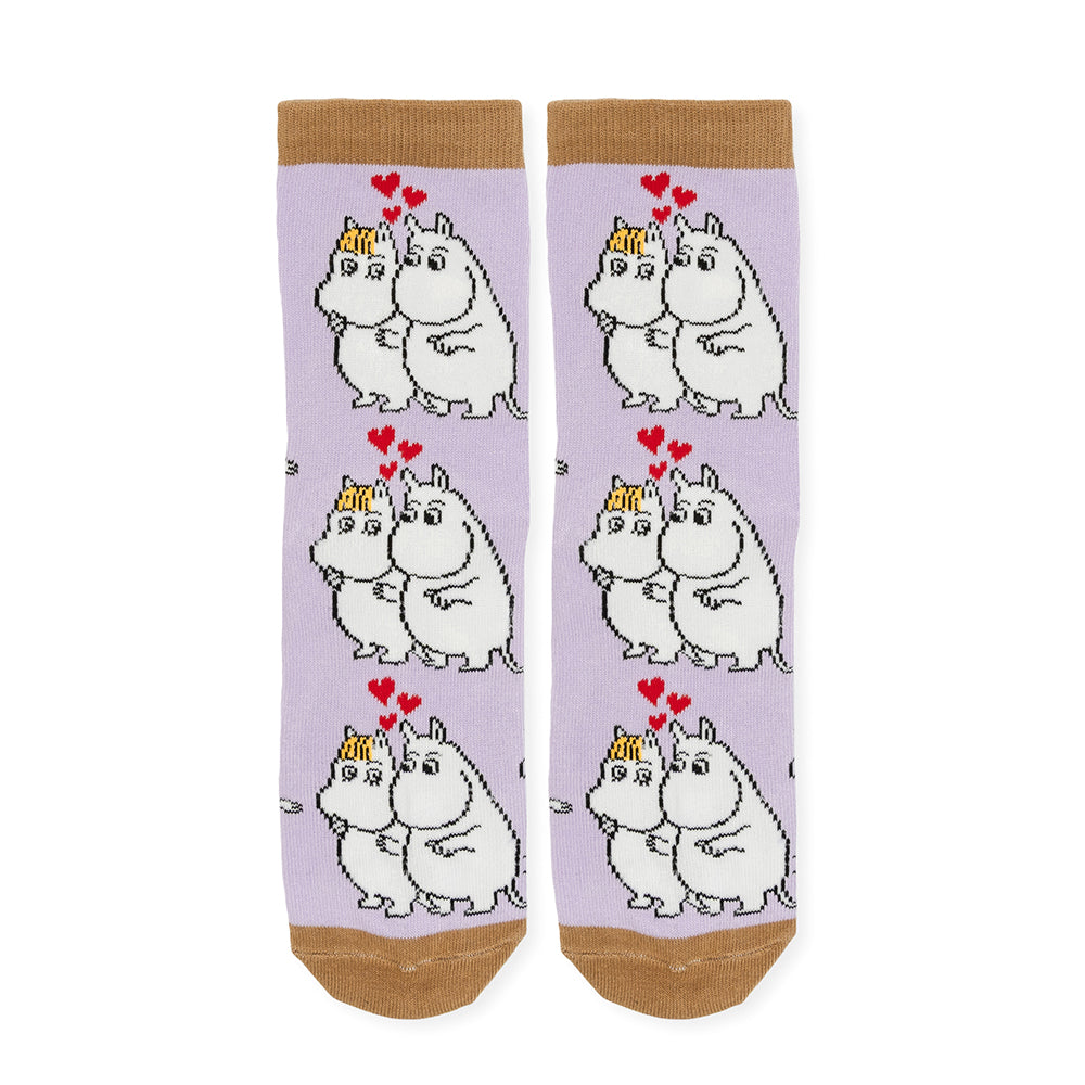 Moomins Love 36-42 Socks Violet