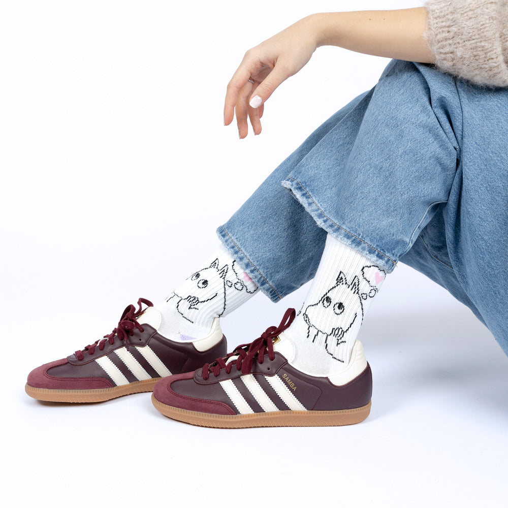 Moomins Love Dreamer Active Socks 36-42 White