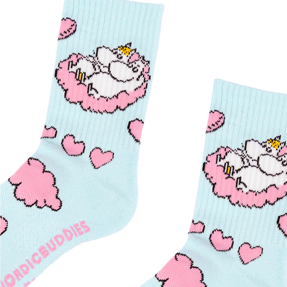 Moomins Love Cloud Active Socks 36-42 Green