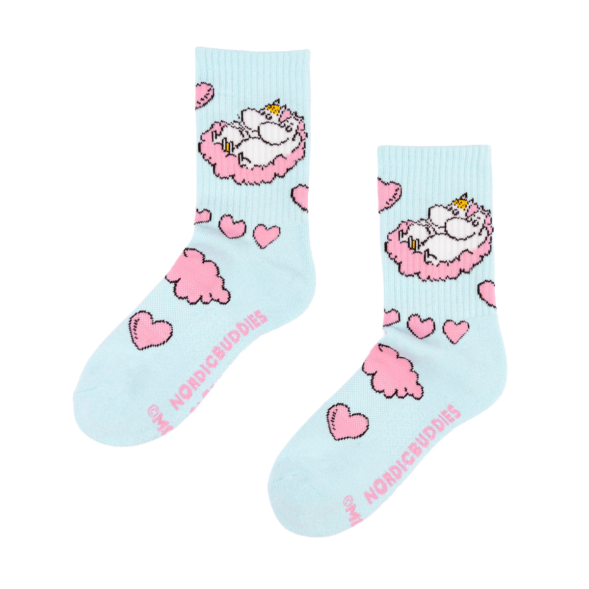 Moomins Love Cloud Active Socks 36-42 Green