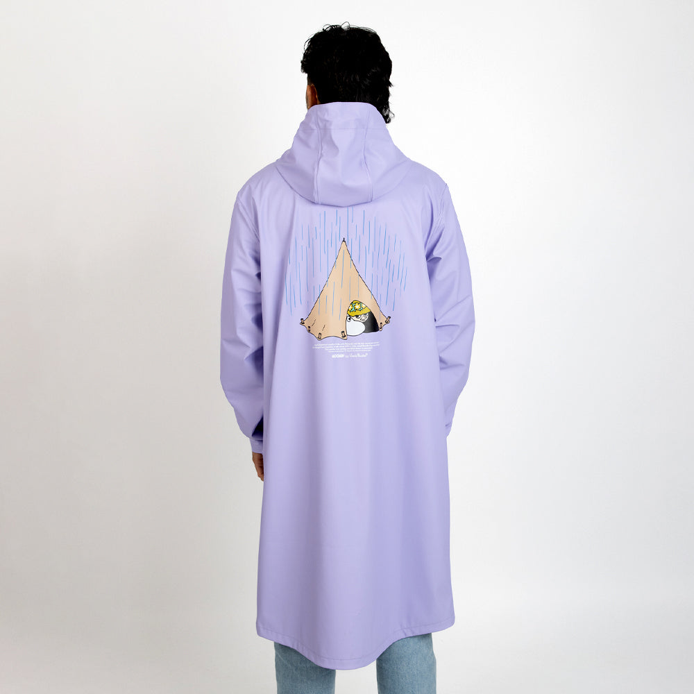 Moomintroll Rain Jacket Lilac - Nordicbuddies - The Official Moomin Shop