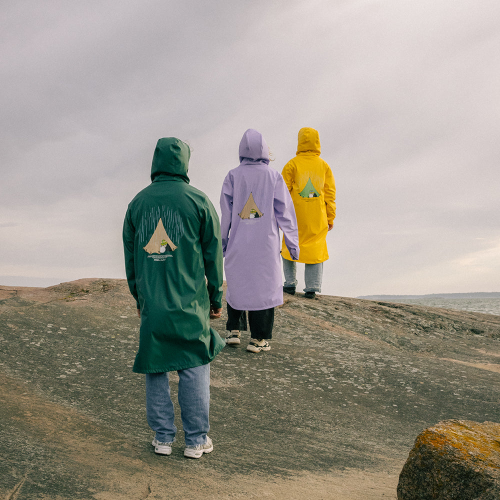 Moomintroll Rain Jacket Yellow - Nordicbuddies - The Official Moomin Shop