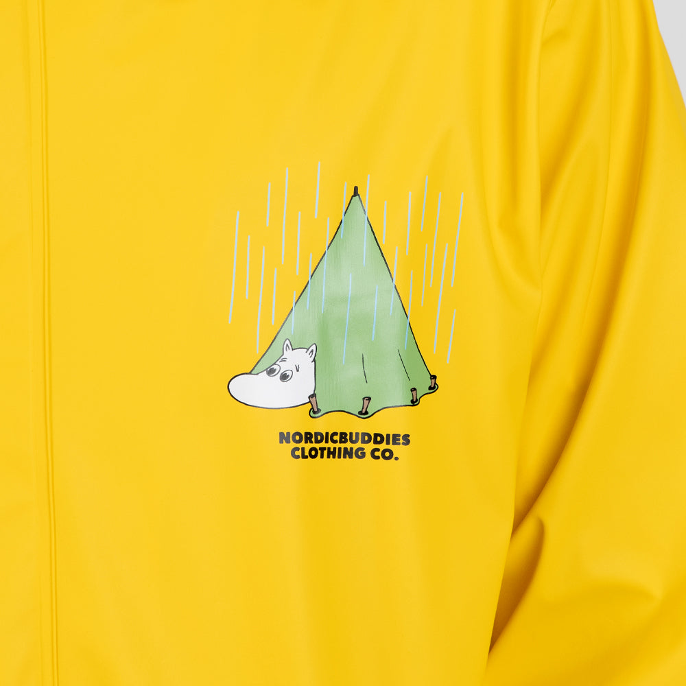 Moomintroll Rain Jacket Yellow - Nordicbuddies - The Official Moomin Shop