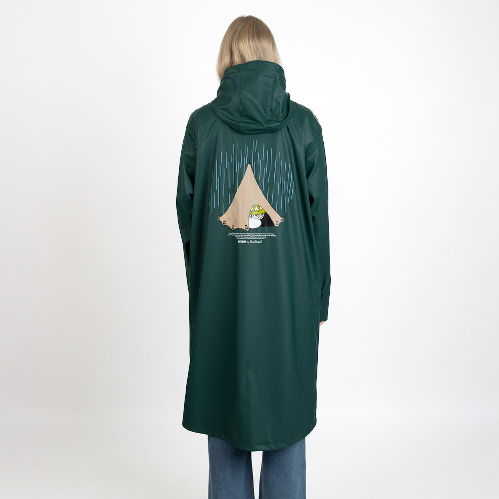 Moomintroll Rain Jacket Green - Nordicbuddies - The Official Moomin Shop