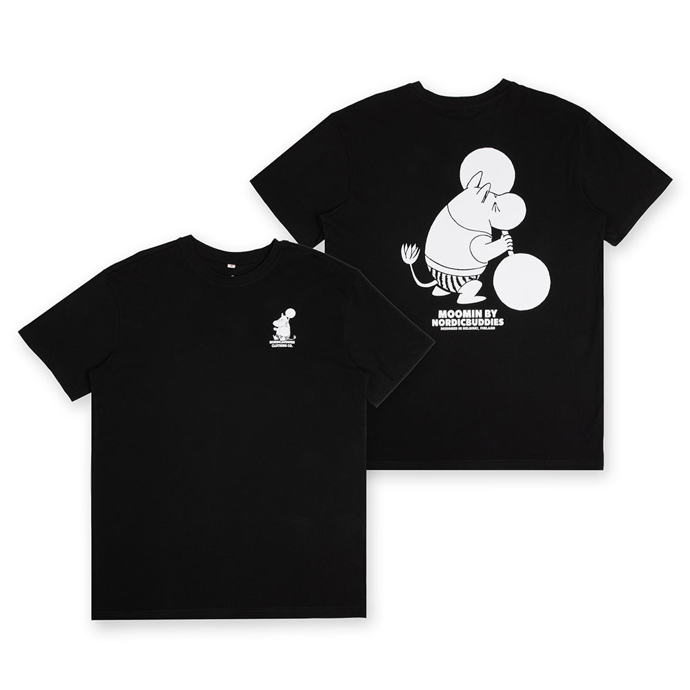 Moomintroll Lifting Weights T-shirt - The Official Moomin Shop