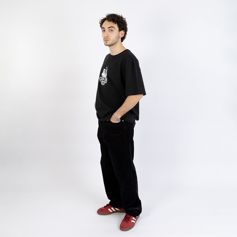 Moomin Club Life T-Shirt Unisex Black - The Official Moomin Shop