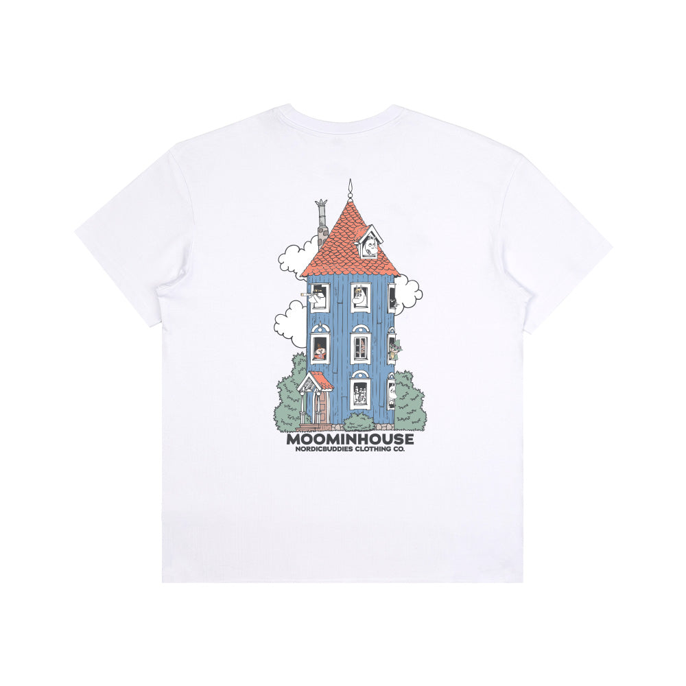 Moominhouse T-shirt White - The Official Moomin Shop