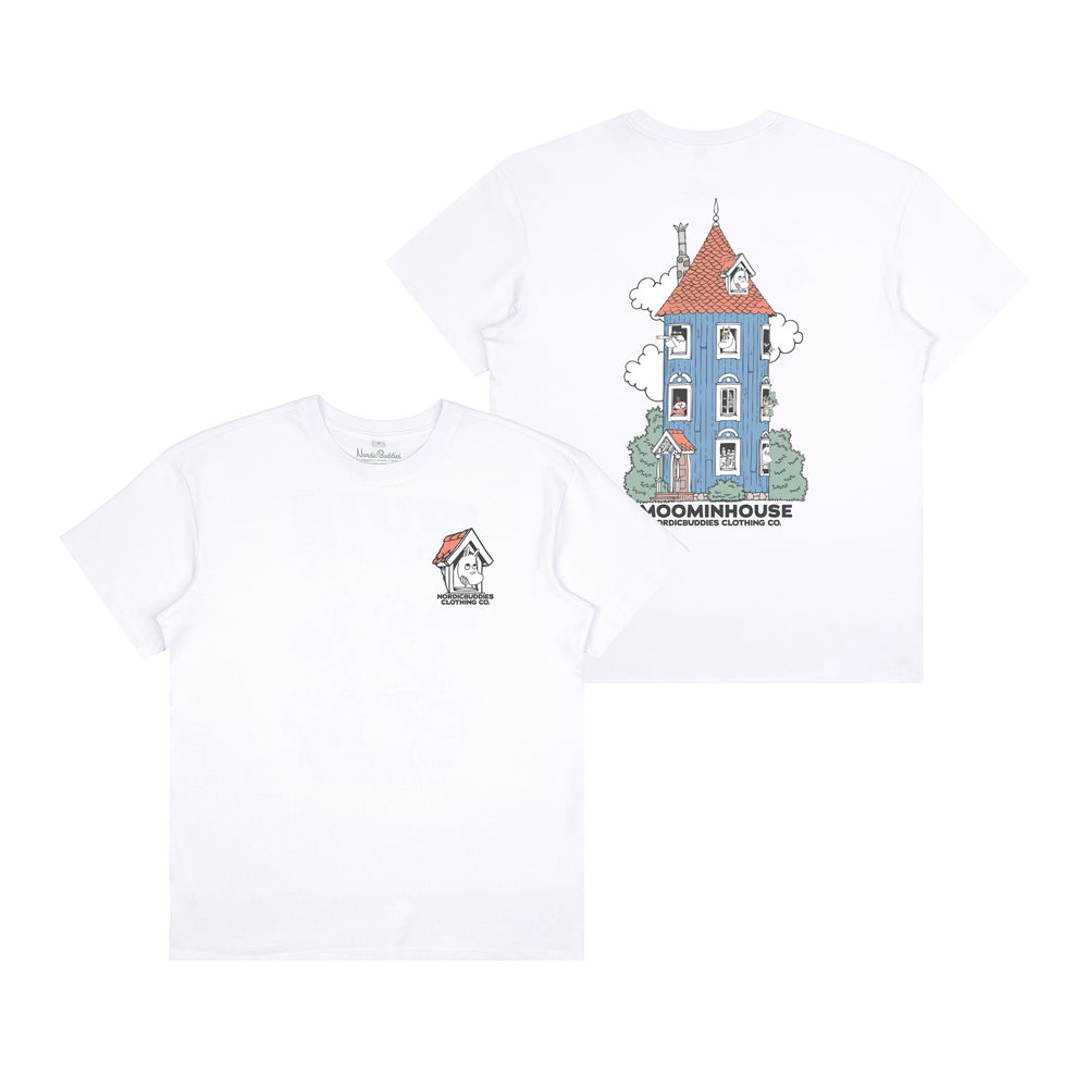 Moominhouse T-shirt White - The Official Moomin Shop