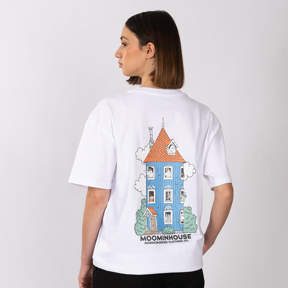 Moominhouse T-shirt White - The Official Moomin Shop