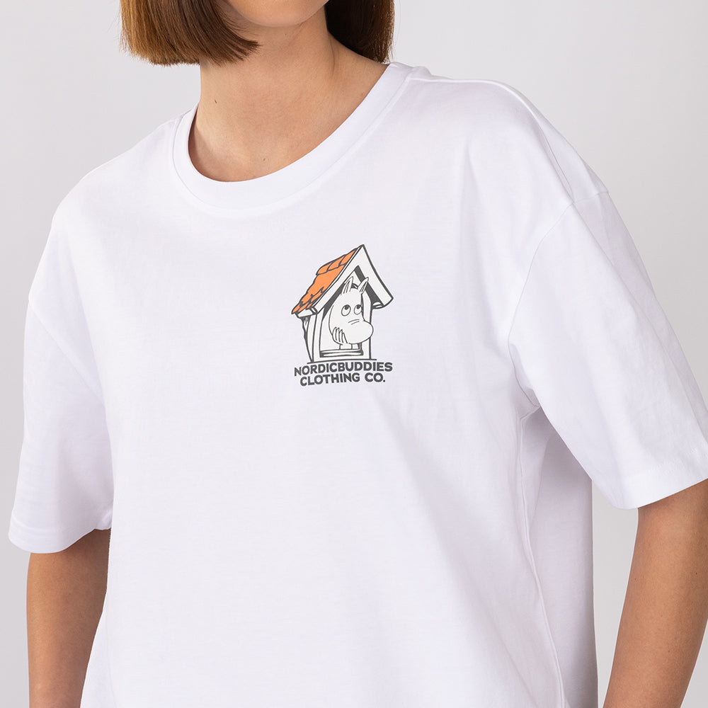 Moominhouse T-shirt White - The Official Moomin Shop