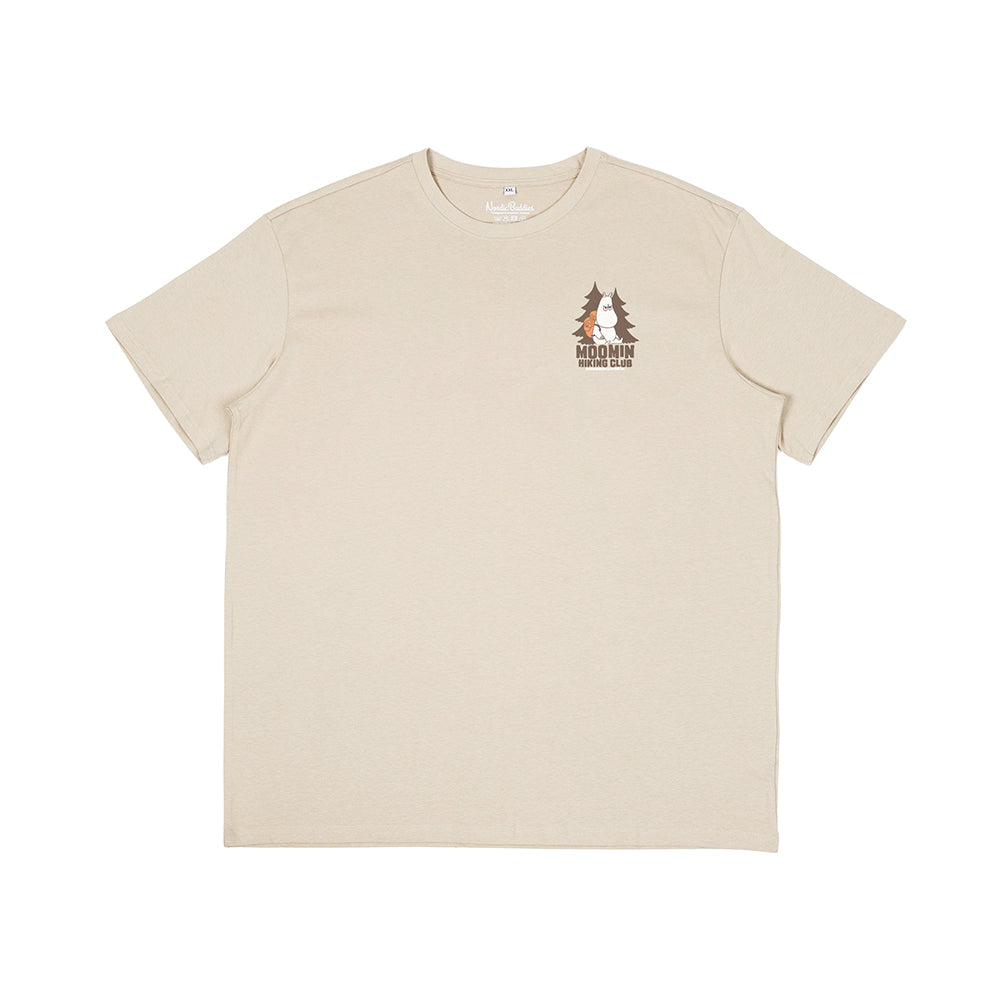 Moomintroll Hiking Club T-Shirt Beige - The Official Moomin Shop
