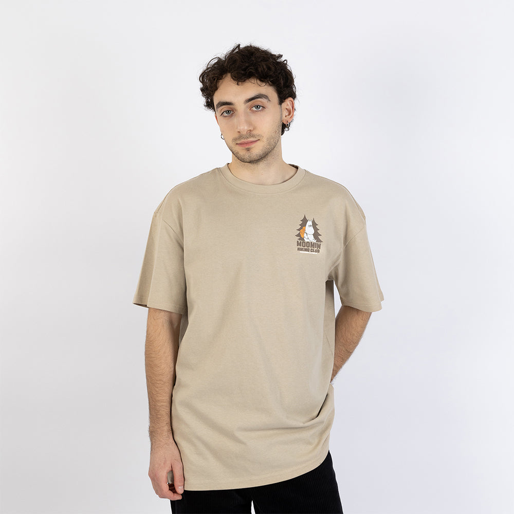 Moomintroll Hiking Club T-Shirt Beige - The Official Moomin Shop