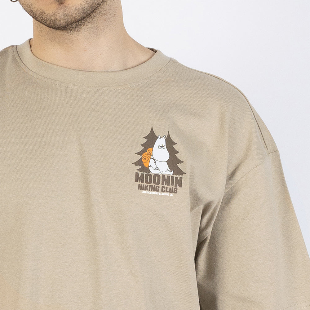 Moomintroll Hiking Club T-Shirt Beige - The Official Moomin Shop