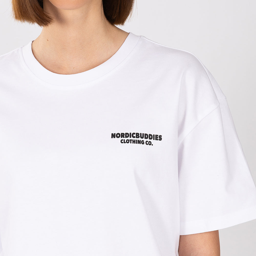 Moomintroll Angry T-shirt White - The Official Moomin Shop