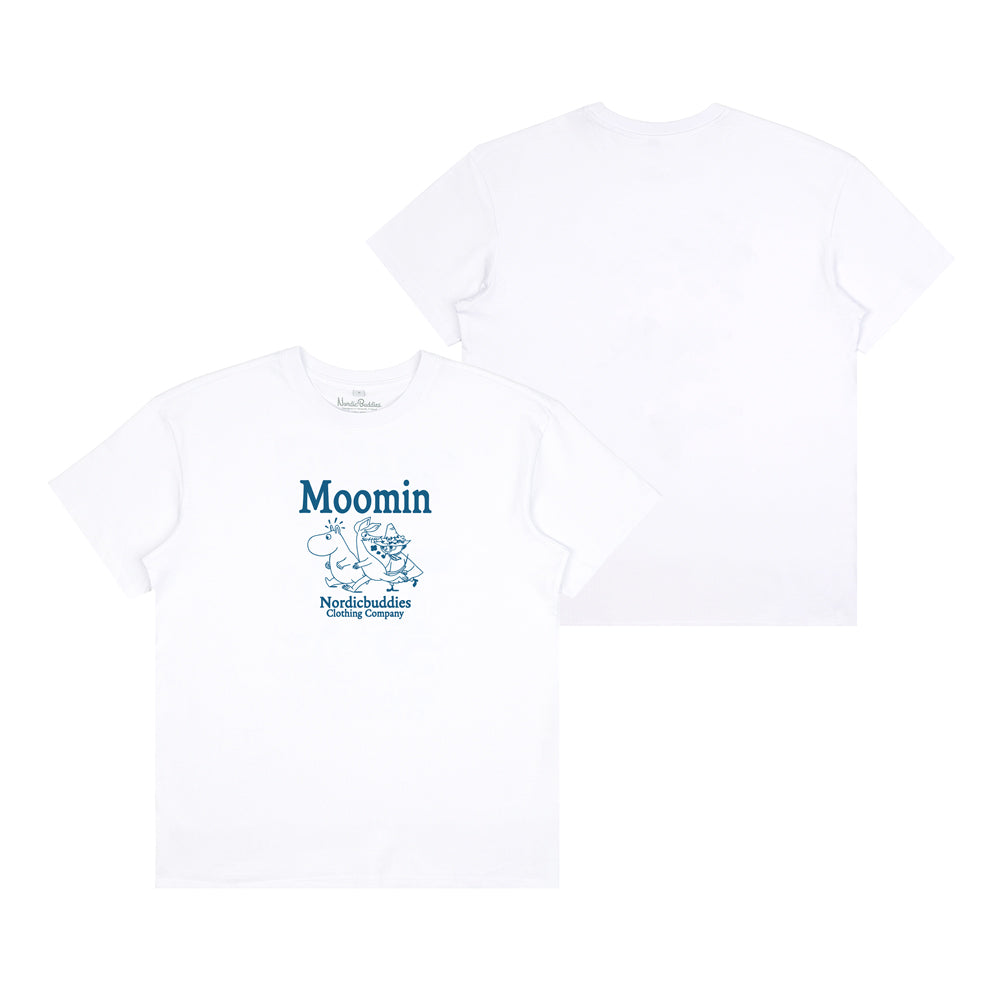 Moomintroll & Friends T-shirt White - The Official Moomin Shop