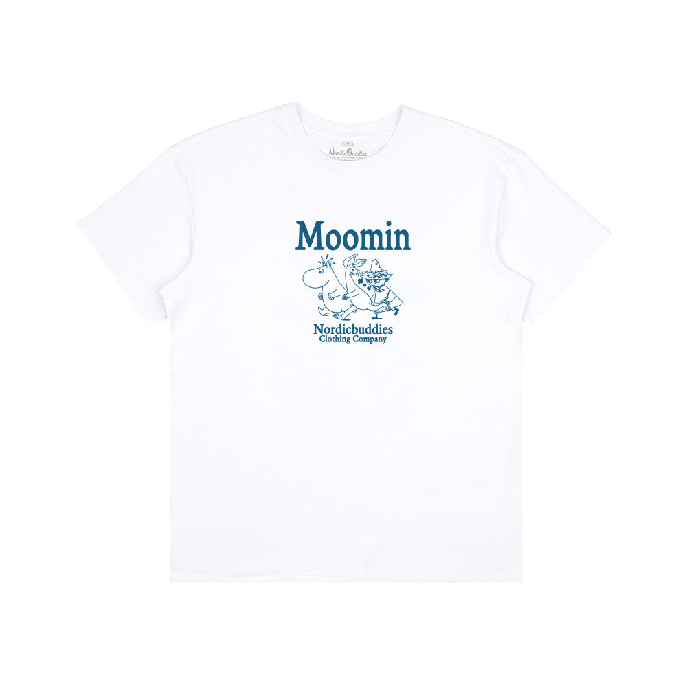 Moomintroll & Friends T-shirt White - The Official Moomin Shop