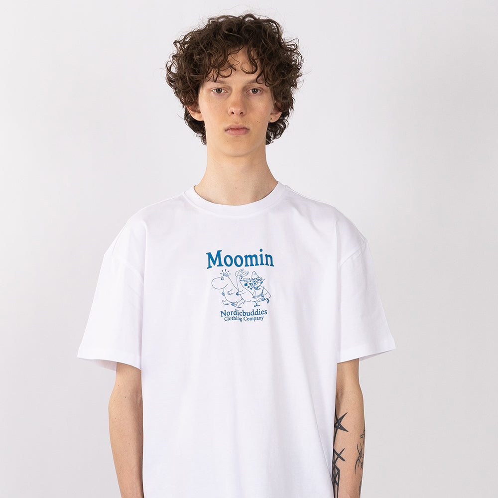 Moomintroll & Friends T-shirt White - The Official Moomin Shop