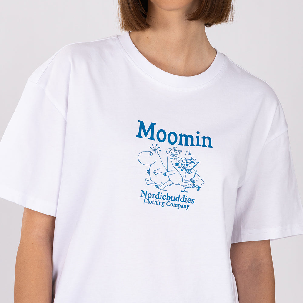 Moomintroll & Friends T-shirt White - The Official Moomin Shop