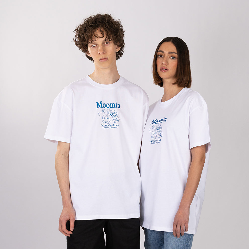Moomintroll & Friends T-shirt White - The Official Moomin Shop