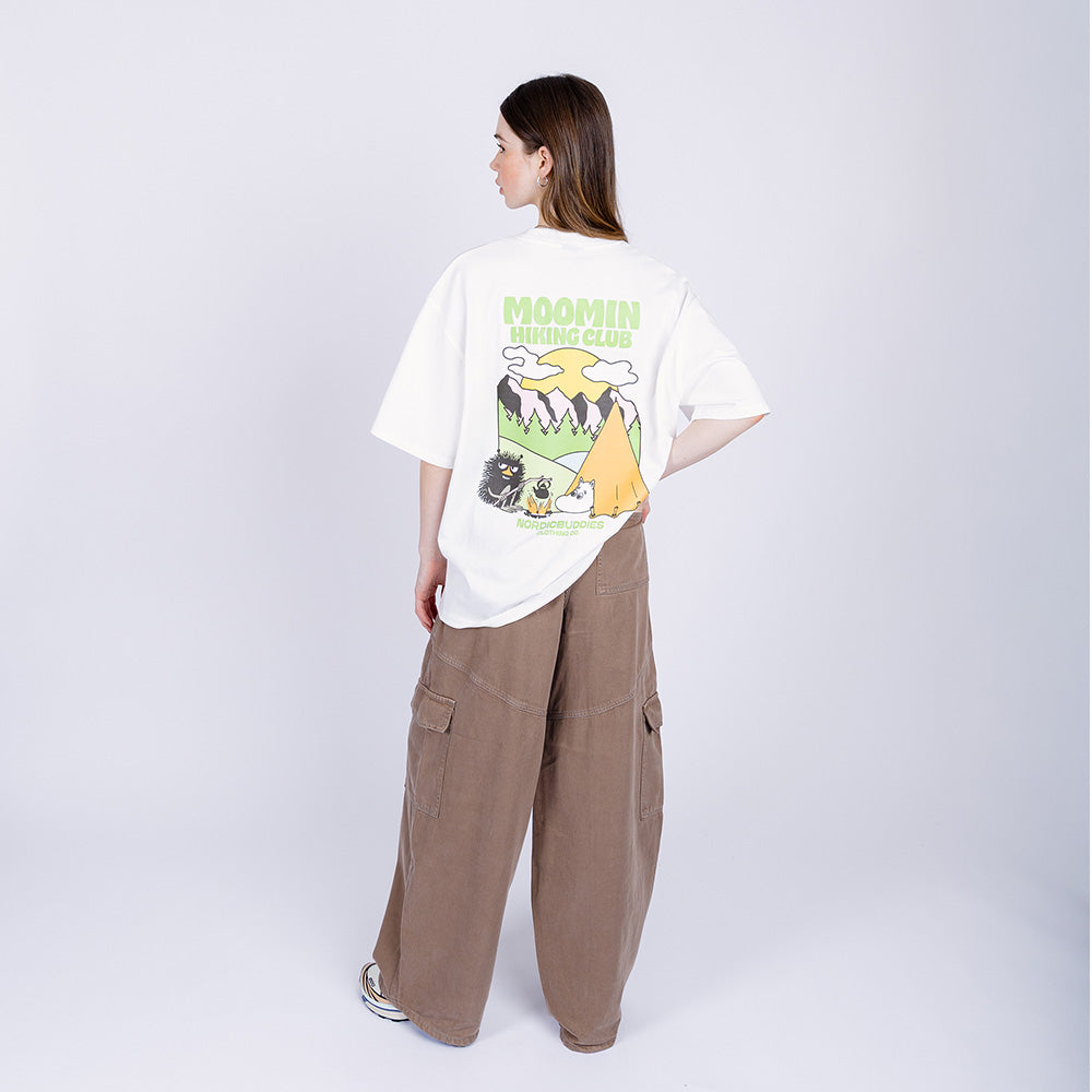 Moomin Hiking Club Unisex T-Shirt White - The Official Moomin Shop