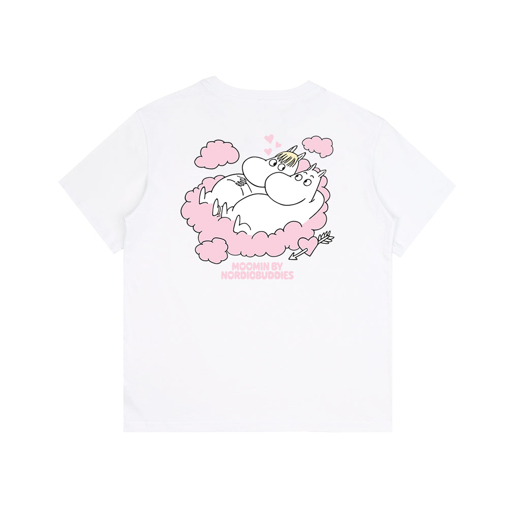 Moomins Love Ladies T-Shirt White - The Official Moomin Shop