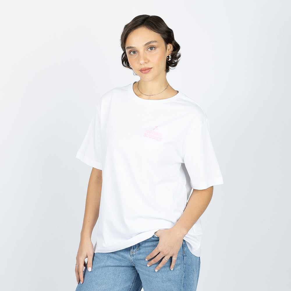 Moomins Love Cloud Ladies T-Shirt White