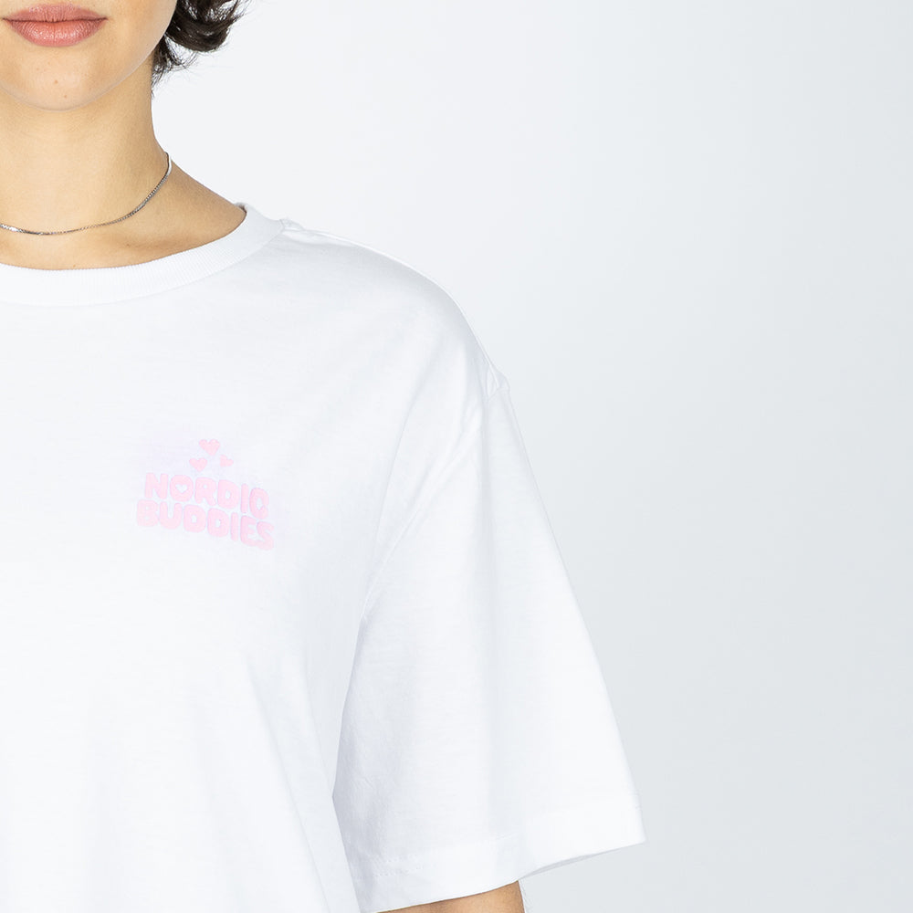 Moomins Love Cloud Ladies T-Shirt White