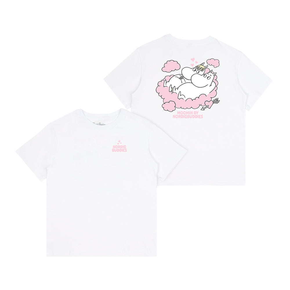 Moomins Love Ladies T-Shirt White - The Official Moomin Shop