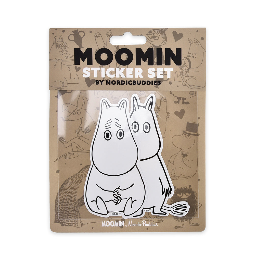 Moomintroll XL Stickers 2-set - The Official Moomin Shop