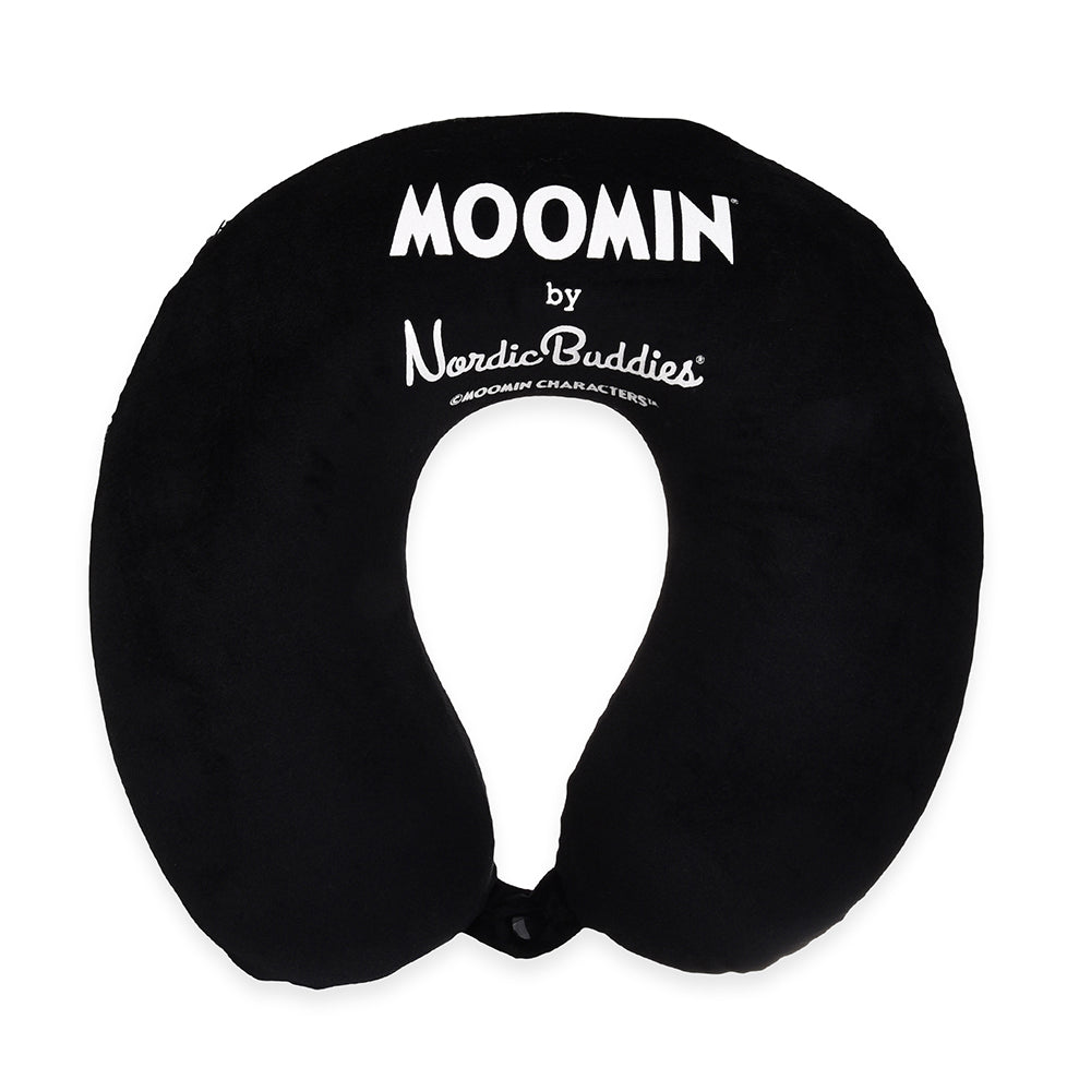Moomintroll Angry Neckpillow Black - The Official Moomin Shop