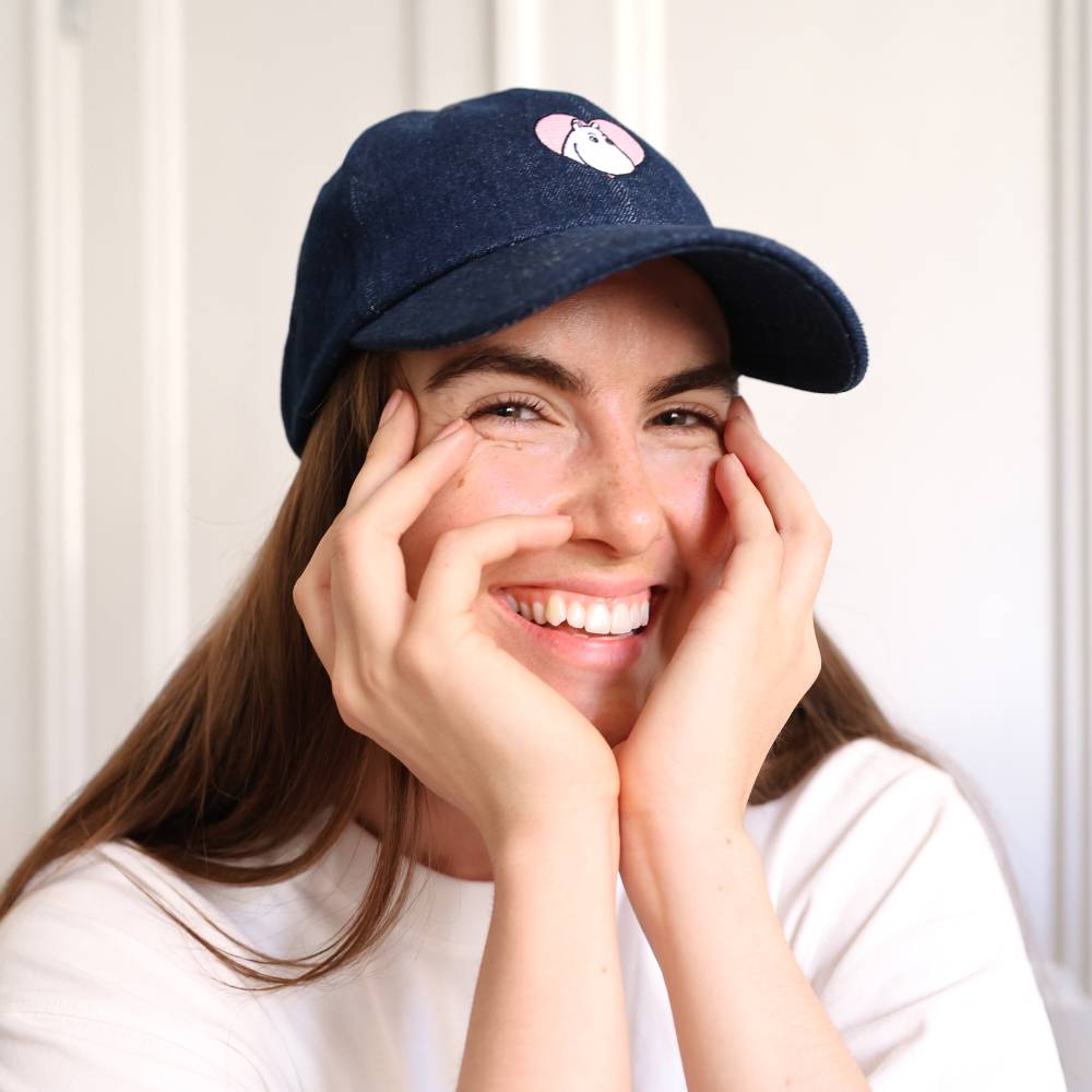 Moomins Love Cap Blue - The Official Moomin Shop