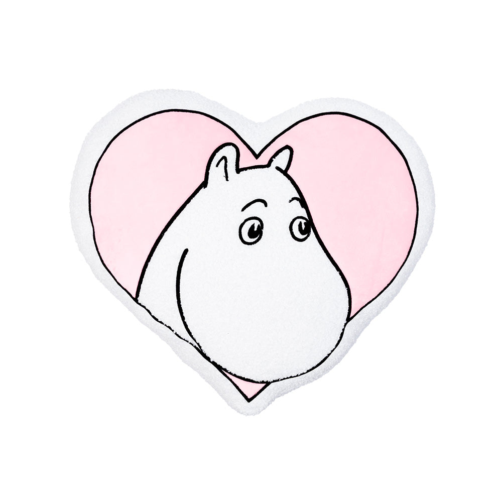 Moomins Love Cushion Pink - The Official Moomin Shop