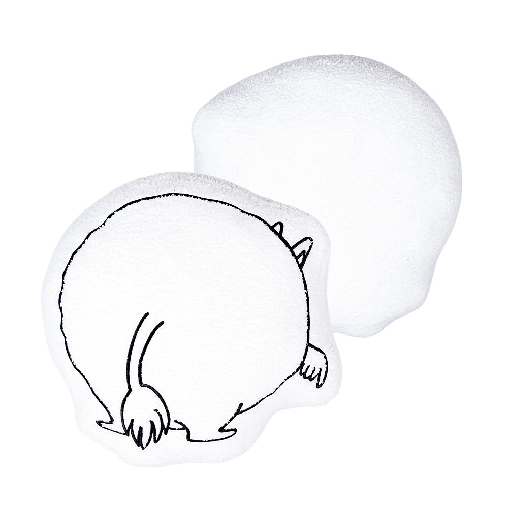 Moomintroll Butt Cushion White - The Official Moomin Shop