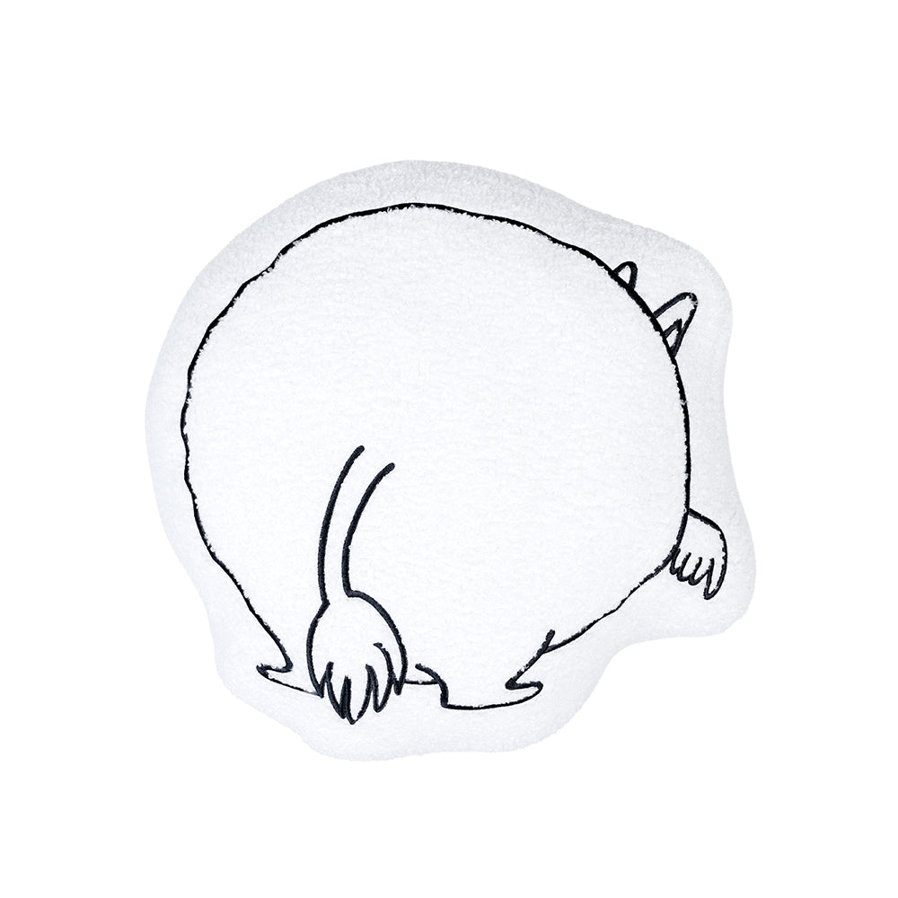 Moomintroll Butt Cushion White - The Official Moomin Shop