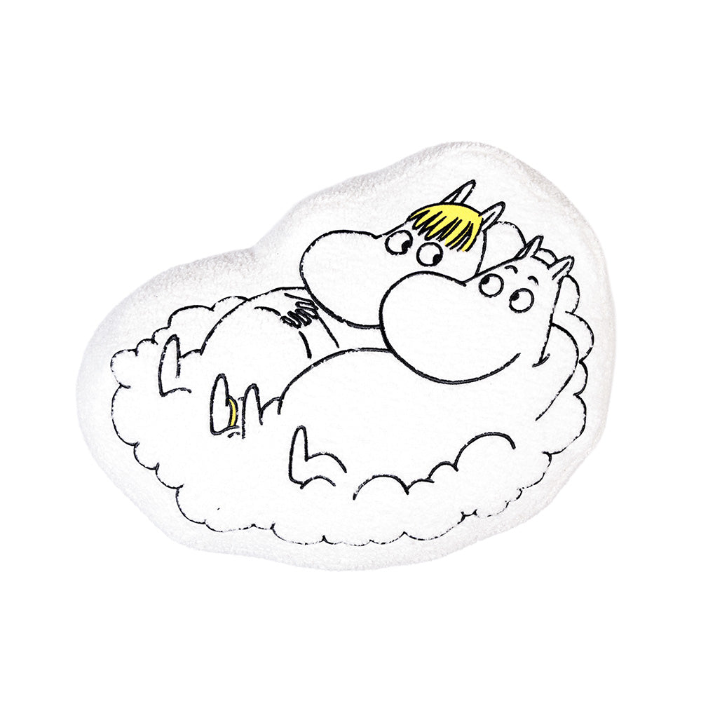 Moomin Cloud Cushion White - The Official Moomin Shop