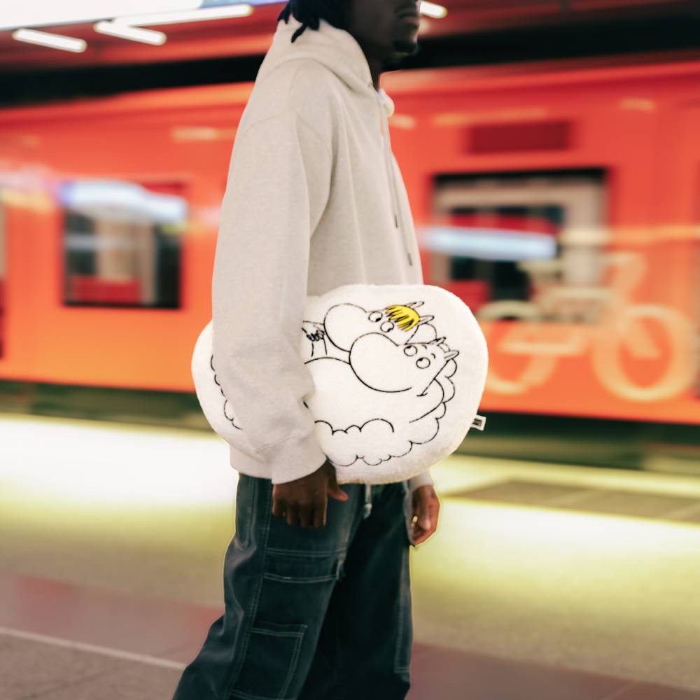 Moomin Cloud Cushion White