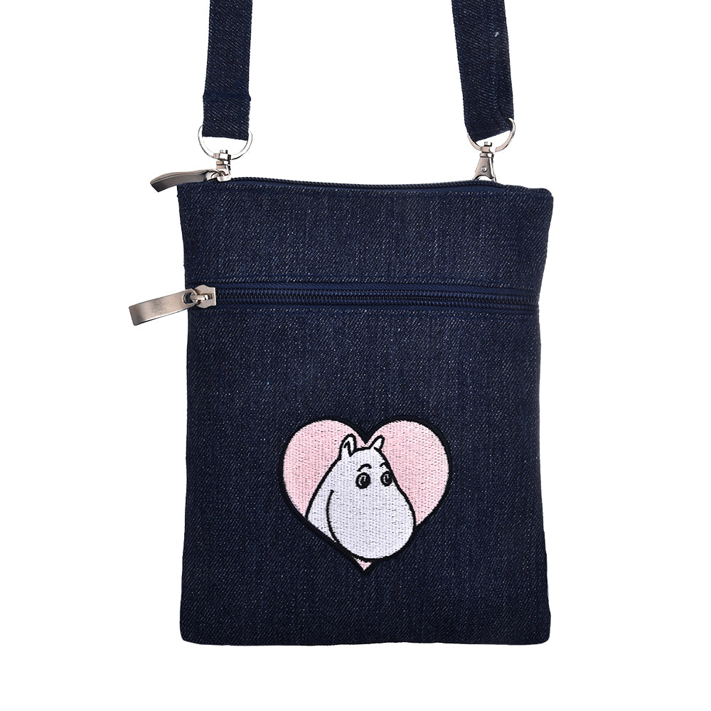 Moomin Love Passport Bag Blue - The Official Moomin Shop