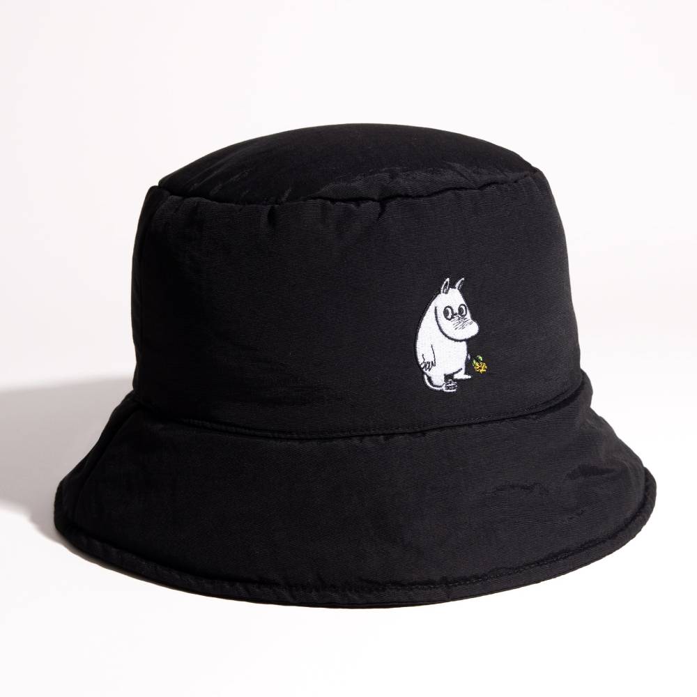 Moomintroll Puffer Hat Black - Nordicbuddies - The Official Moomin Shop