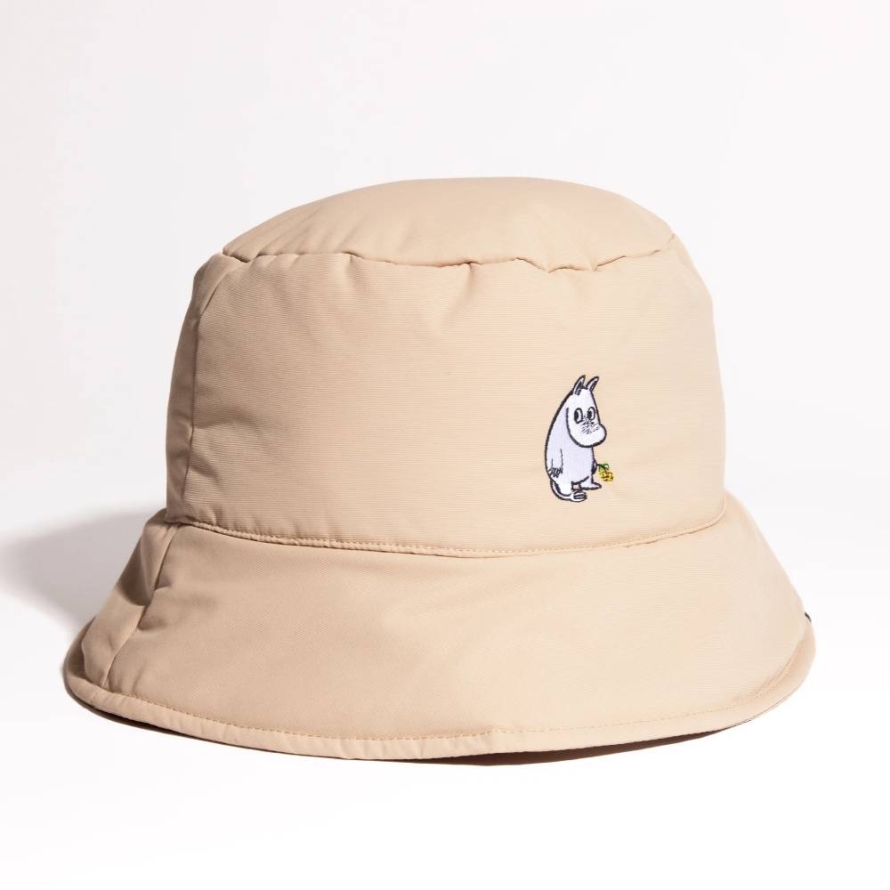 Moomintroll Puffer Hat Beige - Nordicbuddies - The Official Moomin Shop