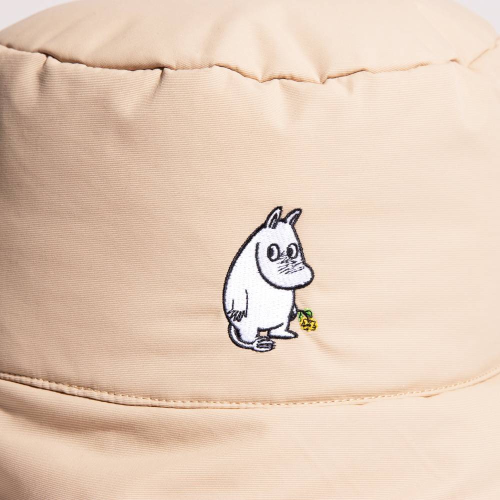 Moomintroll Puffer Hat Beige - Nordicbuddies - The Official Moomin Shop